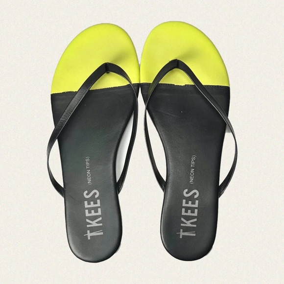 TKEES Lily Neon Tips Sandal - Picture 1 of 6